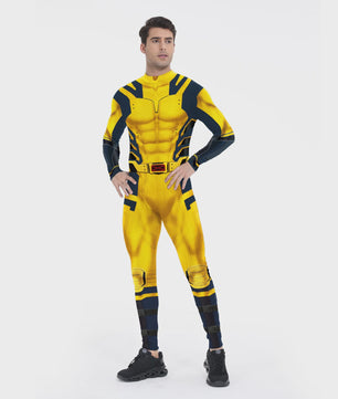 Deadpool & Wolverine Dual Cosplay Jumpsuit - Superhelden Outfit voor Kinderen & Volwassenen