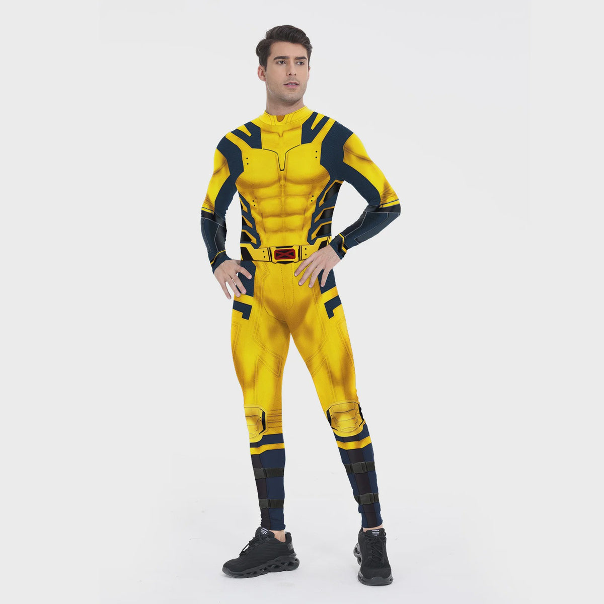 Deadpool & Wolverine Dual Cosplay Jumpsuit - Superhelden Outfit voor Kinderen & Volwassenen