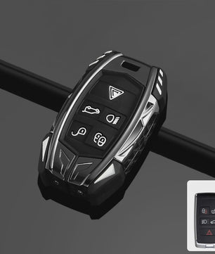 Luxe Autosleutel Cover Hoesje voor Land Rover & Jaguar - Beschermend & Stijlvol