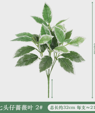 Zijden Schildpadblad Plantenbladeren - Kunstmatige Dieffenbough Decoratie voor Woonkamer