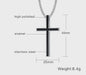 Heren RVS Kruis Ketting met Jezus Hanger - Religieuze Christelijke Sieraden