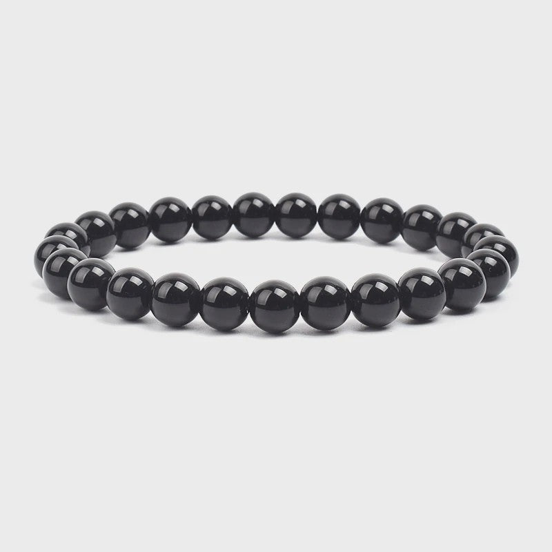 Natuurstenen Kralen Armband - Amethist, Aquamarijn, Jade & meer