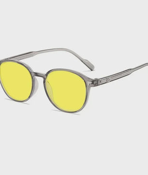 SEAMERGO Retro Unisex Nachtzicht Bril - UV Bescherming, Anti Blauw Licht & Straling