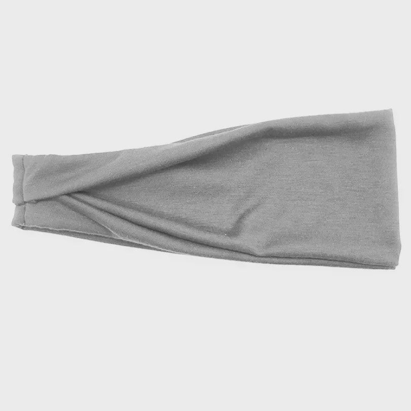 Dames Haarband Twist Katoen - Sportieve Turban Hoofdband met Knoop