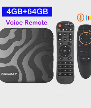 T95 Max Smart TV Box: 8K Ultra HD Streaming met Android 16, 8GB RAM, 128GB Opslag, Dual Band WiFi & Bluetooth 6.0