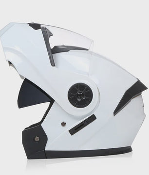 BLD Modulaire Flip-Up Motorhelm met Dubbele Lens - Veiligheid & Comfort voor Motocross