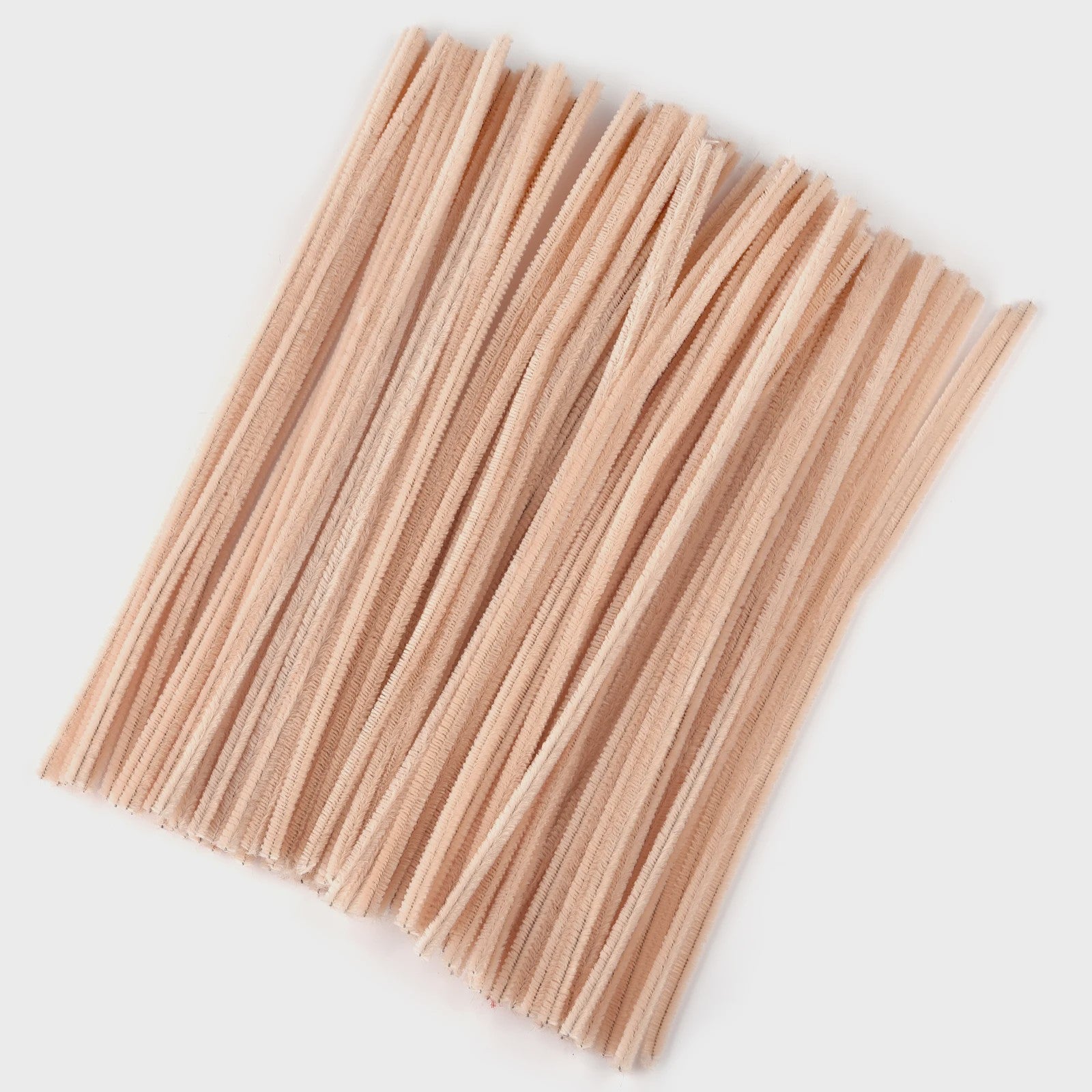100 Stuks Chenille Stelen - Flexibele Knutseldraad voor Creatieve DIY Projecten