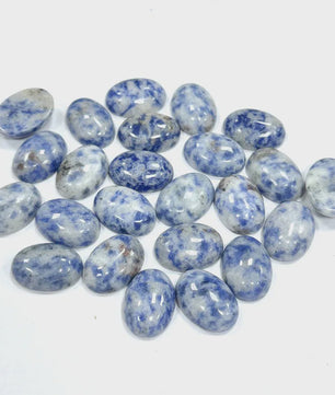 10x Kristal Cabochons Ovaal 13x18mm - Natuurlijke Helende Stenen voor Sieraden Maken