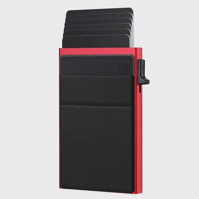 Slimme RFID Portemonnee Kaarthouder - Pop-up Aluminium Creditcard Wallet