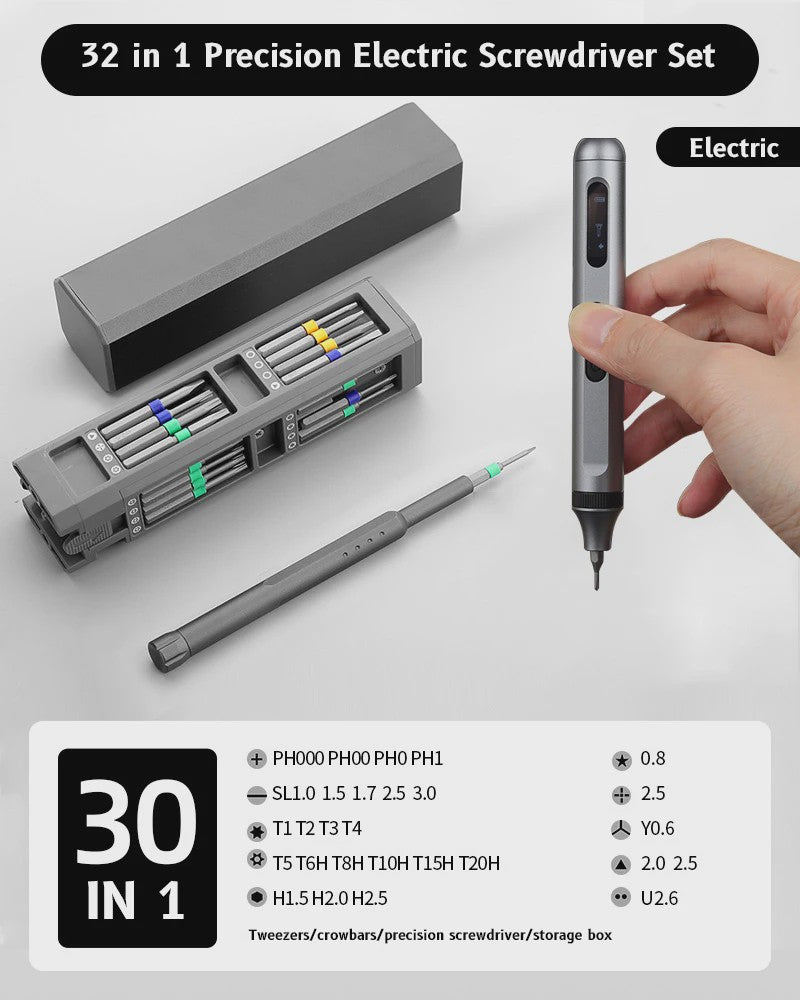 Multifunctionele Precisie Schroevendraaier Set 46-in-1 voor Telefoon, Laptop & Elektronica Reparatie