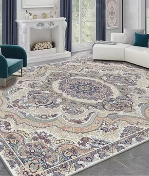 VIKAMA Luxe Perzisch Vloerkleed - Bohemien Stijl voor Woonkamer & Slaapkamer