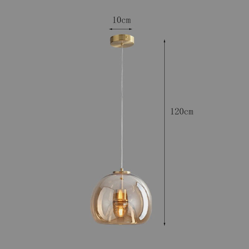 Moderne Glazen Hanglamp - Stijlvolle Plafondlamp voor Eetkamer & Interieur