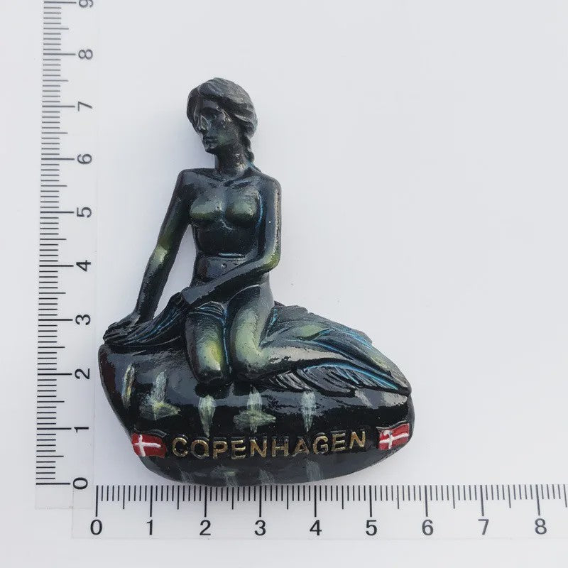 3D Koelkastmagneten Denemarken - Souvenir & Decoratie