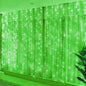 LED Gordijn Lichtjes met Afstandsbediening - USB Feestverlichting voor Huis, Bruiloft & Kerst