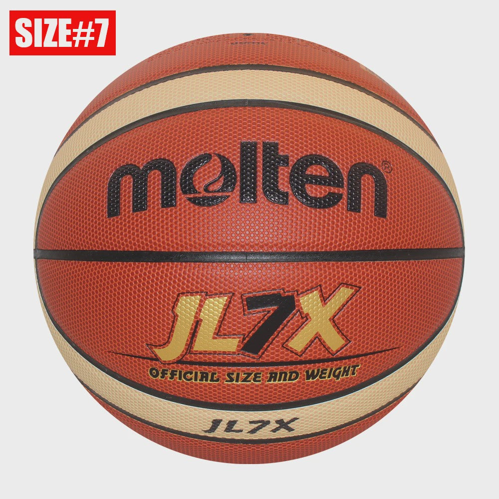 Molten BG3100 Basketbal: Officiële Maat 7, 6, 5 | PU Leer | Indoor & Outdoor Gebruik