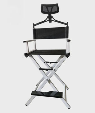 Opvouwbare Aluminium Make-up Stoel - Comfortabel & Draagbaar voor Buiten, Camping of Kantoor