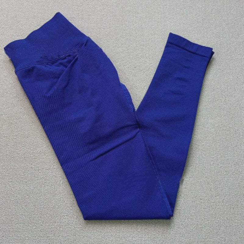 Naadloze Yoga Leggings met Hoge Taille en Butt Lifting Effect - Perfect voor Fitness, Gym & Running
