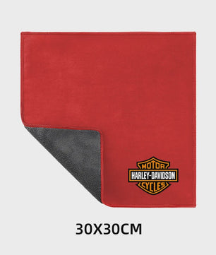 Set van 2 Harley Davidson Microvezel Doeken - Soft Drying Cloth voor Auto & Motor