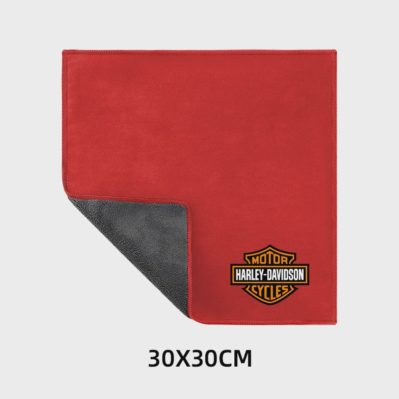 Set van 2 Harley Davidson Microvezel Doeken - Soft Drying Cloth voor Auto & Motor