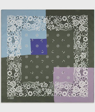 Unisex Katoenen Bandana met Dierenprint & Paisley Motief - Veelzijdig te Dragen