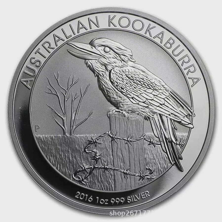 Zilveren Herdenkingsmunten: Koala, Kangoeroe, Adelaar, Krokodil - 1 OZ