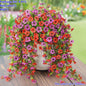 4x Kunst Hangplant - Realistische Nepbloemen met Kleurrijke Bloemen voor Binnen & Buiten Zomer Decoratie