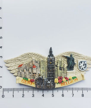 België Koelkastmagneet - Souvenir & Reistafel voor Huisdecoratie