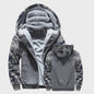 Warme Heren Winterjas met Fleece Voering en Capuchon - Casual Sportief Buitenjack