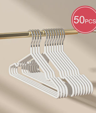 Set van 25 Metalen Kledinghangers - Antislip & Krasvrij voor Garderobe & Slaapkamer