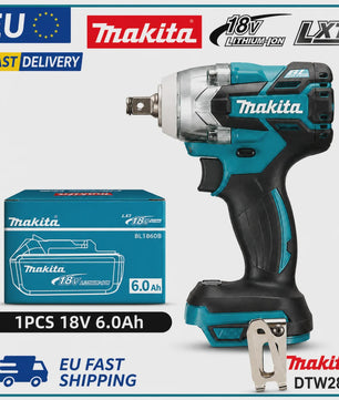 18V Brushless Slagmoersleutel Compatibel met Makita LXT Accu, 320 Nm Draadloos