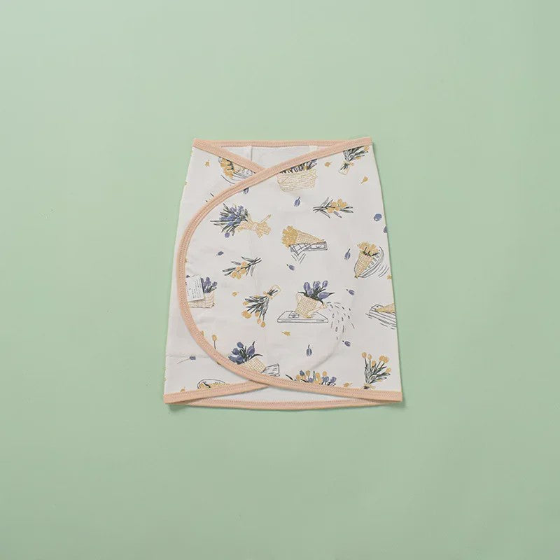 Zachte Katoenen Baby Swaddle Wrap (0-6 mnd) - Anti-schrik slaapwikkel voor pasgeborenen