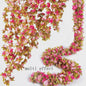 250cm Kunst Rozen Slir met Bladeren - Decoratieve Slir voor Bruiloft, Huis & Tuin