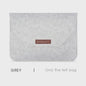 Luxe Vilt Laptop Sleeve - Beschermhoes voor MacBook & Notebooks (11-15.6 inch) - Inclusief Muismat