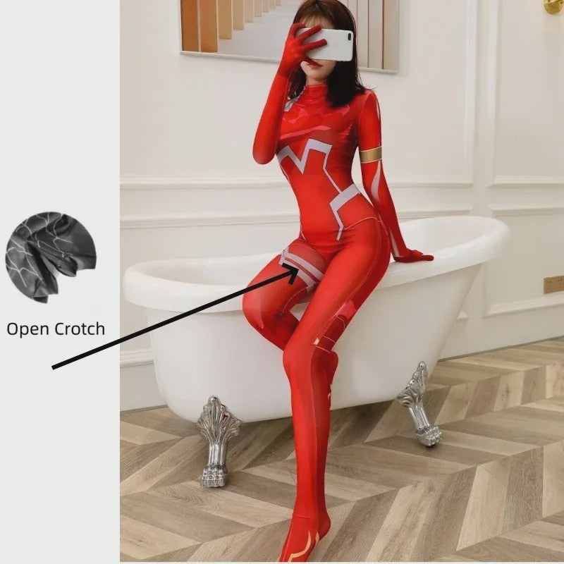 Spider-Woman Cosplay Kostuum Jumpsuit - Superheld Zentai Bodysuit voor Dames