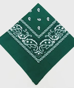 Modieuze Katoenen Bandana Sjaal 54x54cm - Paisley Print voor Dames & Heren