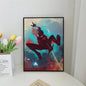 Frameloze Spiderman Poster - Marvel Kunst Print voor Woonkamer, Slaapkamer, Bar