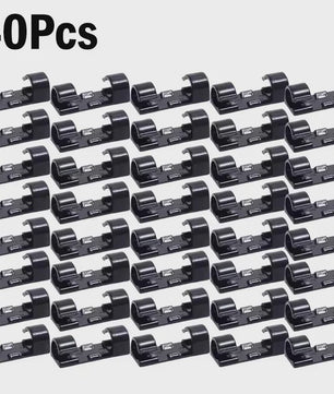 Zelfklevende Kabel Clips Organizer - Set van 20 Stuks voor Thuis, Kantoor & Auto