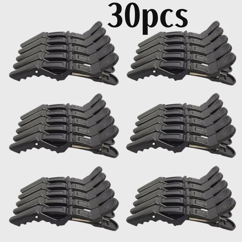 Set van 5-30 Stuks Alligator Haarclips - Professionele Anti-slip Klemmen voor Styling
