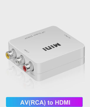 Universele HDMI AV RCA & VGA Converter Adapter | 1080p Ondersteuning