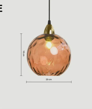 Kleurrijke Moderne Glazen Hanglamp - Stijlvolle Plafondlamp voor Woonkamer & Eetkamer