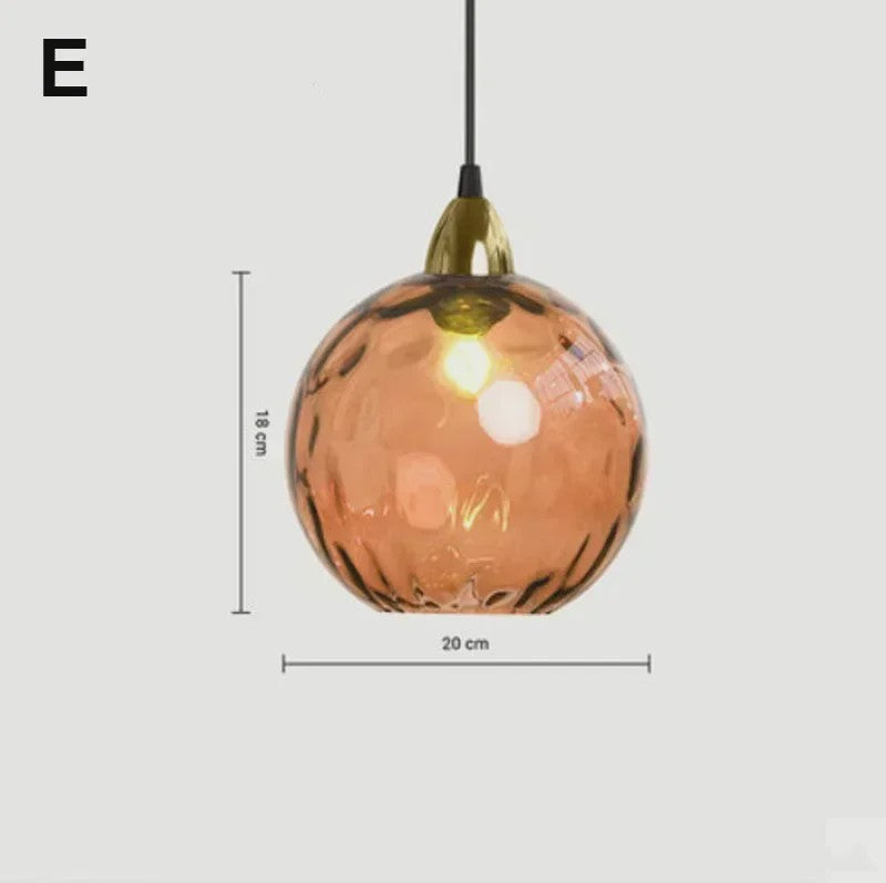 Kleurrijke Moderne Glazen Hanglamp - Stijlvolle Plafondlamp voor Woonkamer & Eetkamer