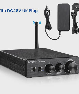 AIYIMA A07 PRO Bluetooth 5.2 Versterker TPA3255 - 2x 300W Stereo Digitale Audio Versterker met RCA & APT-X HD
