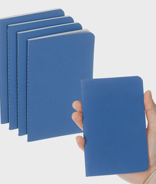 Set van 4/6 Mini A6 Notitieboekjes - Kraft Paper, Gelinieerd, Draagbaar Memo Pad