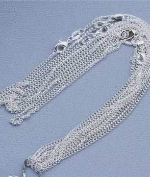 925 Sterling Zilveren Kettingen: Rolo, Figaro & Meer (16-30 Inch)