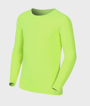 Kids Children Boy Girl Compression Running Long T Shirt Fitness Sport Basketball Football Gym Sportswear Soccer Clothes 25