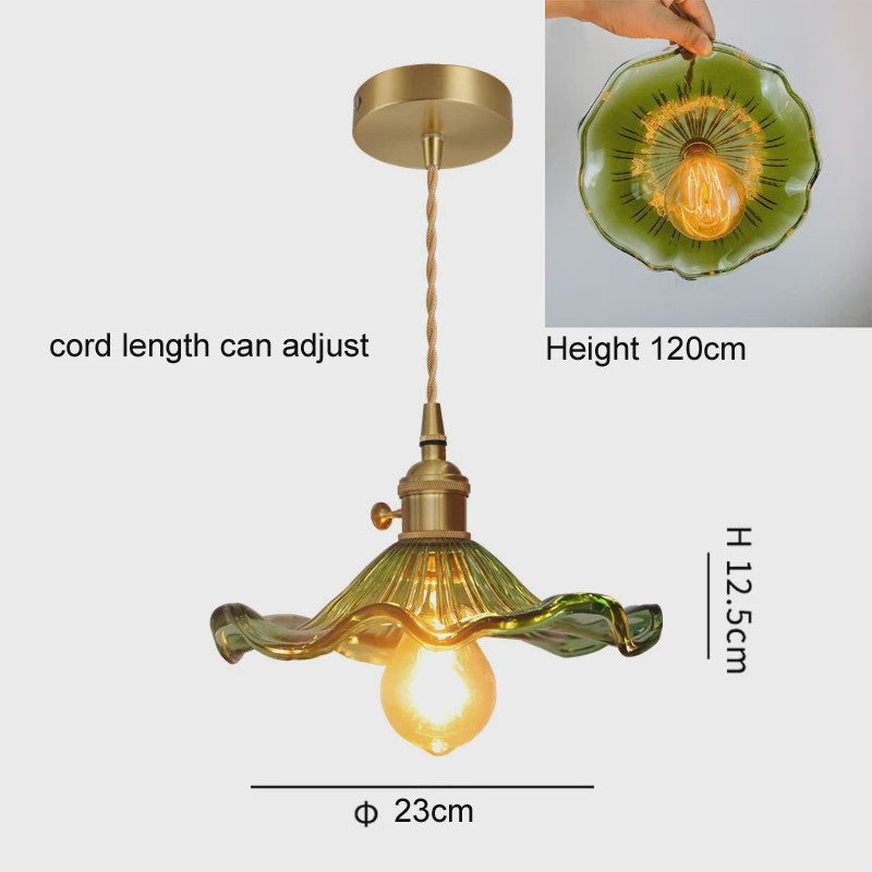 Moderne Glazen Hanglamp - Sfeervolle Verlichting voor Keuken, Eetkamer & Slaapkamer