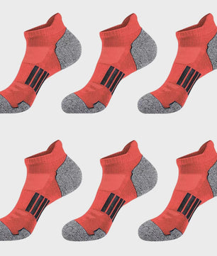 12 Paar Unisex Ademende Sportsokken - Lage Sokken voor Kinderen & Volwassenen (Maat 33-46)
