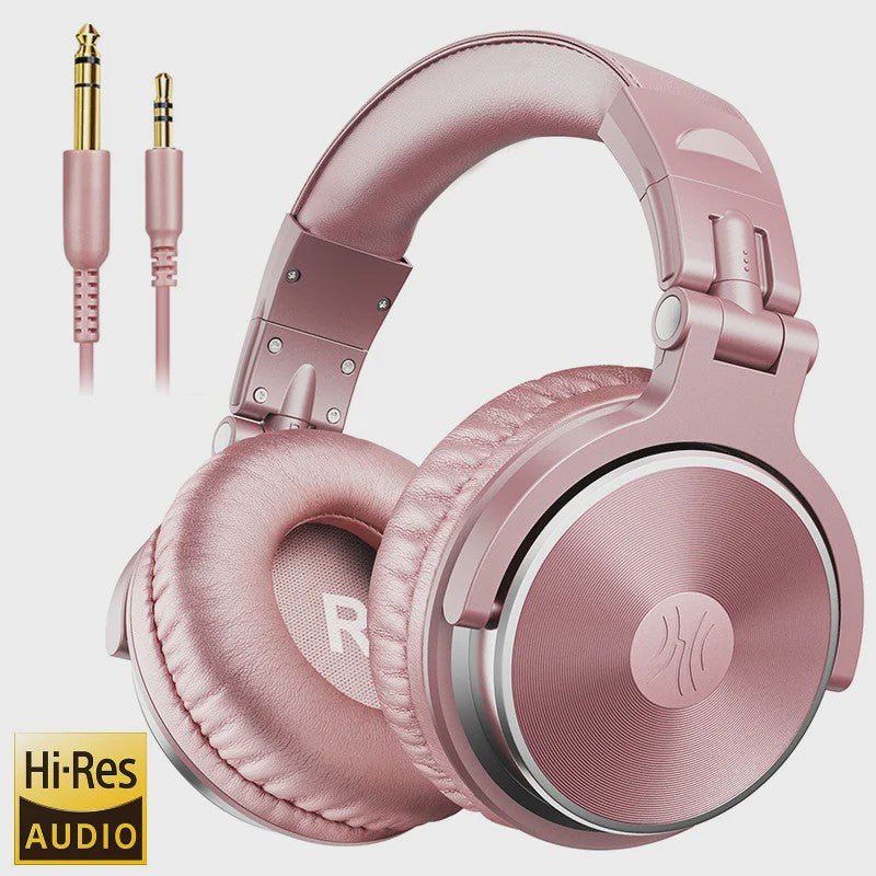Oneodio Studio Pro DJ Koptelefoon - Professionele Over-Ear Headset met Microfoon & Hi-Res Audio