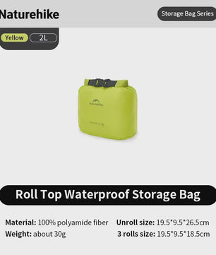 Naturehike Waterdichte Opbergzak - Lichtgewicht Compressie & Organizer voor Outdoor