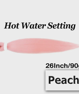 Pre-stretched Braiding Hair 26 Inch - Synthetische Haarverlengingen voor Crochet Braids in Kleuren